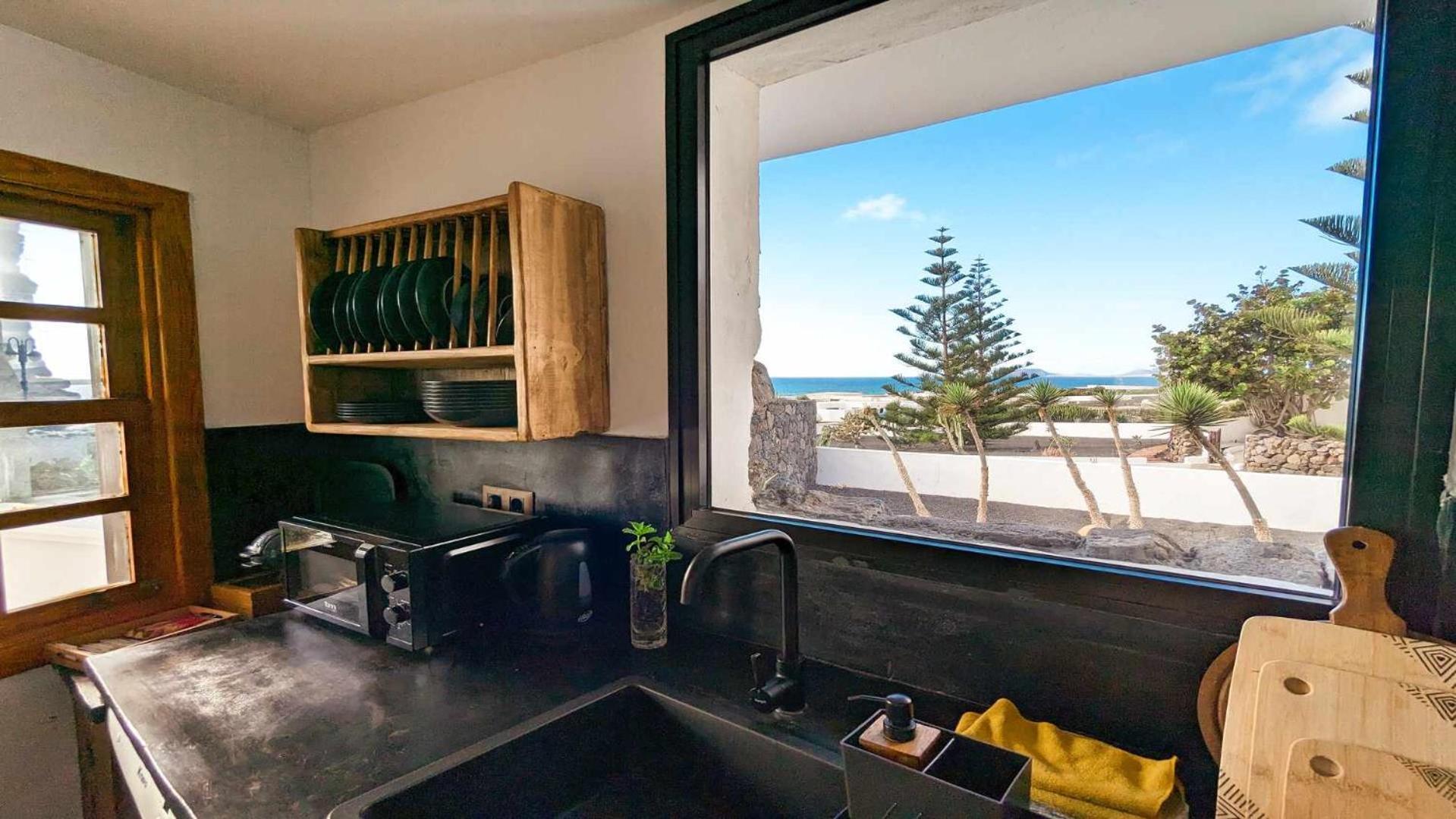 Bungalow Allende Famara Con Piscina Privada Y Ac Εξωτερικό φωτογραφία